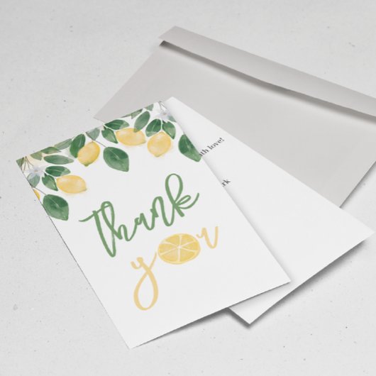 Merci plat Fille Citron