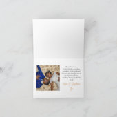 Merci plié simple Mariage minimaliste classique (Intérieur)