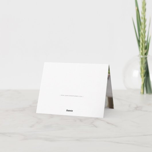 MERCI plié simple moderne audacieux orange clair (Dos)