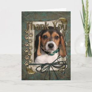 Merci - Poches en pierre - Chiot Beagle