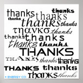 Merci Poster (Devant)