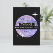 MERCI Pour Amour Disco Pastel Balle Anniversaire (Debout devant)