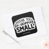 Merci pour autocollant d'achat (Enveloppe)