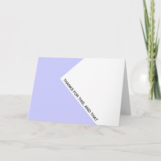 Merci pour ça, et ça (Devant)