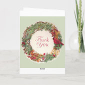 MERCI POUR CADEAU DE NOËL (Dos)