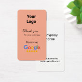 Merci pour commander Google avis ajouter logo site (Bureau)