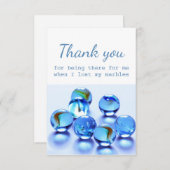 Merci pour de l'aide quand j'ai perdu mes billes (Devant / Derrière)