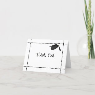 Merci Pour Diplôme Cadeau Avec Casquette Noir