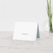 Merci pour don Memorial Pastel Blue Floral (Dos)