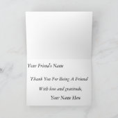 Merci pour être ami (Intérieur)