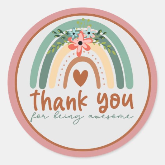 Merci pour être des Stickers géniaux (Devant)