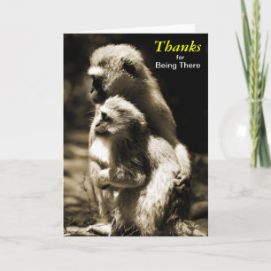 Merci pour être là cardent