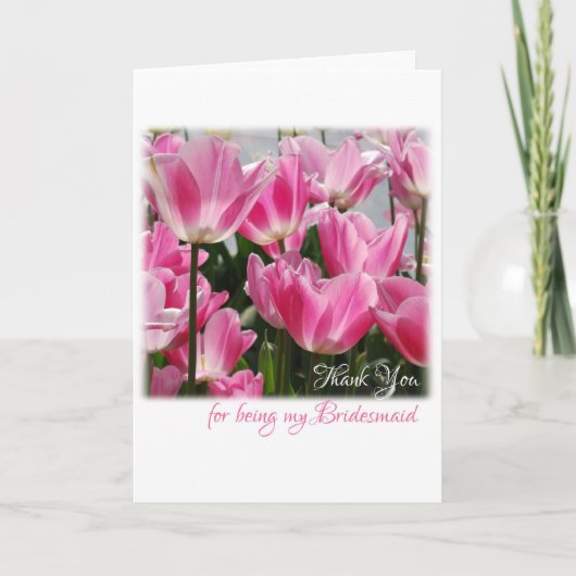 Merci pour être ma demoiselle d'honneur (Devant)