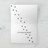 Merci pour être mon ami (Intérieur)