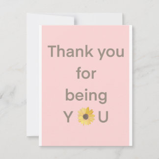 Merci pour être toi