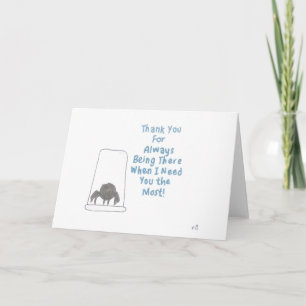 Merci Pour Être Toujours Là Carte Spider