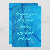 Merci pour être un ami (Devant / Derrière)