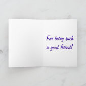 Merci pour être un si bon ami (Intérieur)