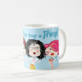 Merci pour être une tasse de café d'ami (Devant droit)