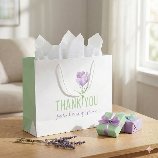 Merci Pour Être Vous Sac Cadeau