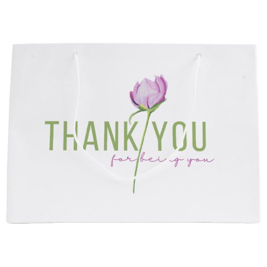 Merci Pour Être Vous Sac Cadeau (Devant)