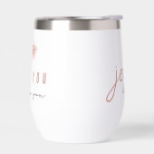 Merci Pour Être Vous Tumbler Thermique (Gauche)