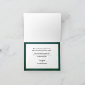 Merci Pour Fleurs Carte Note, Lily Jaune (Intérieur)