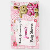 Merci pour la bannière de Baby shower à venir (Vertical)