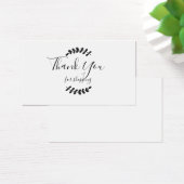 Merci Pour La Carte Commerciale (Bureau)