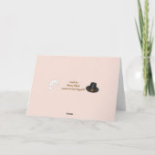 Merci pour la carte de fête de Thanksgiving (Dos)