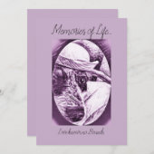 MERCI POUR LA CARTE DE SOIN - PERTE D'ANIMAL (Devant / Derrière)