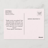 Merci pour la carte de visite immobilière de recom (Dos)