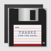 MERCI POUR LA CARTE MAGNÉTIQUE SAVE (Devant / Derrière)