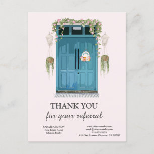 Merci Pour La Carte Postale Immobilière De Référen