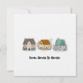 Merci pour la conduite en service carte plat (Dos)