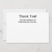 Merci Pour La Gentillesse De Retourner Perdu Anima (Dos)