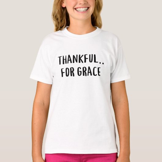 Merci pour la grâce T-shirt (Devant)