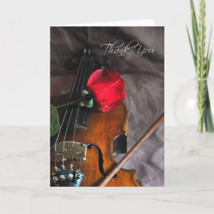 Merci pour la musique de mariage Rose et Violon