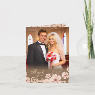 Merci pour la photo de mariage avec la fleur d'hib