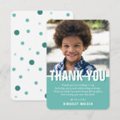 Merci pour la photo de naissance moderne | Sarcell (Devant / Derrière)