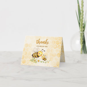 Merci pour l'abeille que vous êtes Baby Shower