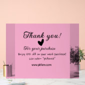 Merci pour l'achat des détails de la famille rose (Mariage)