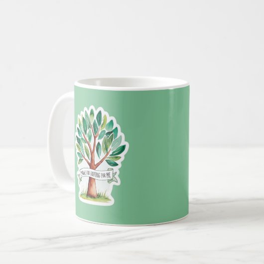 Merci Pour L'Aiguillage Pour Moi Mug (Devant gauche)