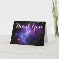Merci pour l'amas de galaxies violettes