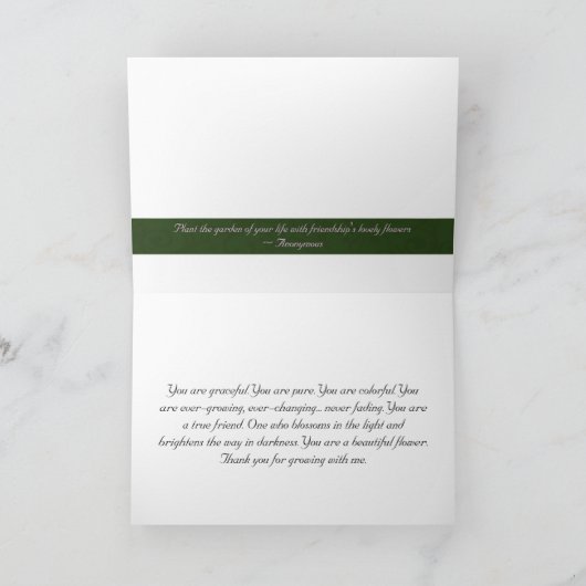 Merci pour l'amitié (Intérieur)