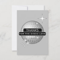 MERCI Pour le Bal Rétro d'anniversaire Amour Disco