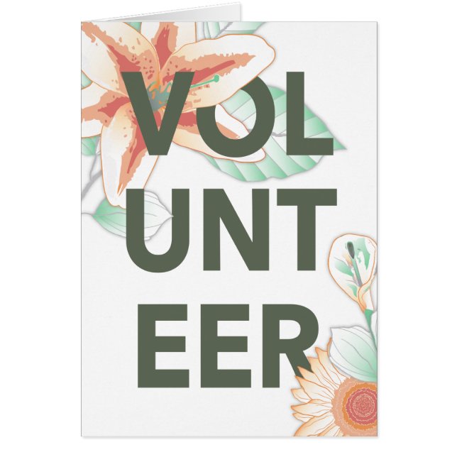 merci pour le bénévolat (Devant)