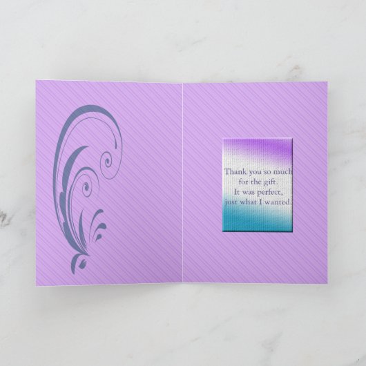 Merci pour le cadeau d'anniversaire (Intérieur)