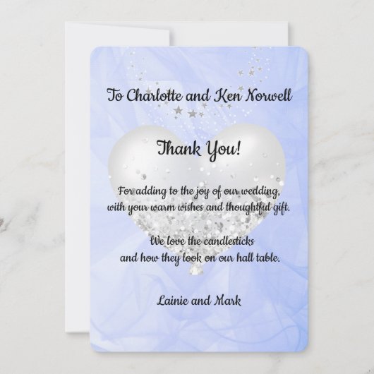 Merci Pour le cadeau Mariage 3 (Devant)