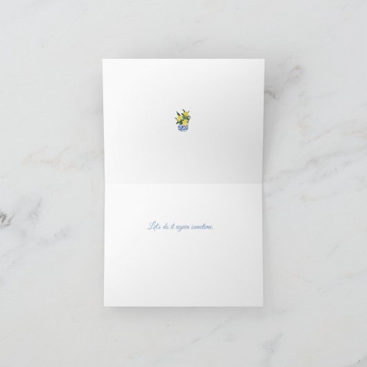 Merci pour le déjeuner (Intérieur)